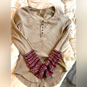 Ladies’ small Free People long sleeve